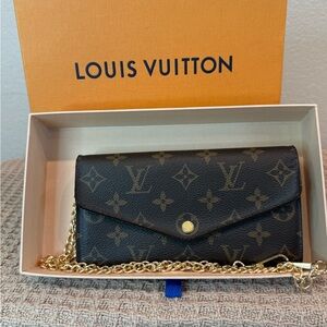 Louis Vuitton Monogram Wallet on Chain WOC Crossbody Authenticated